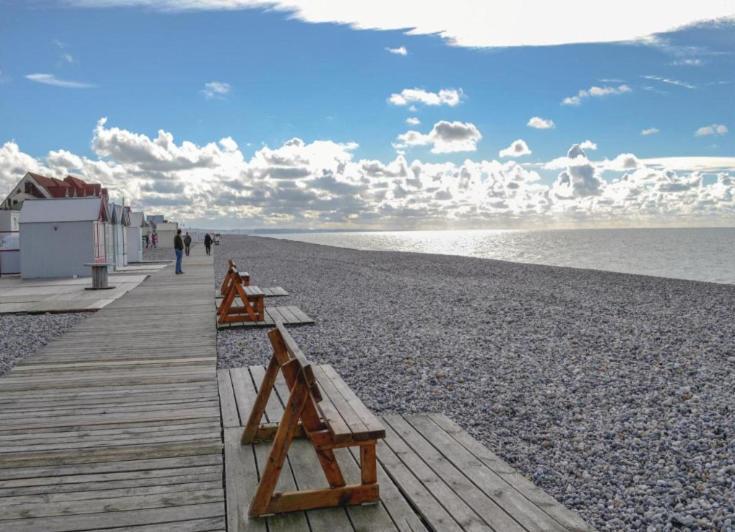 Appartement Face A La Mer 6 Personnes Cayeux-sur-Mer Kültér fotó